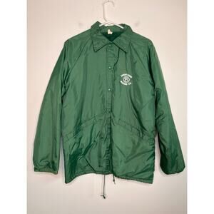 1970s Sandy Fork Mining Company Spruce Green Grandpa Dagger Collar Jacket M